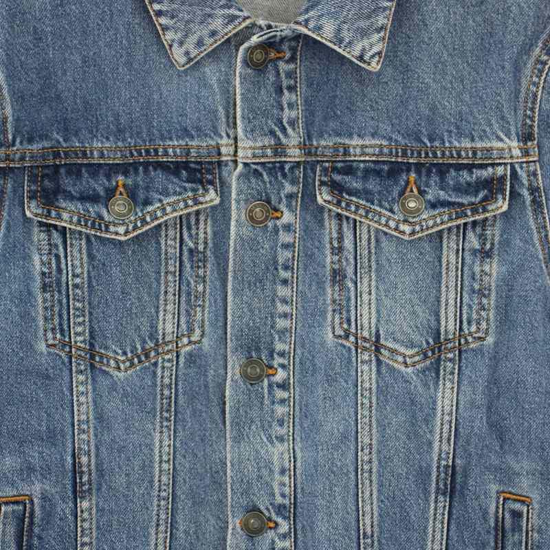 エムエスジーエム MSGM バックロゴデニムジャケット Back Logo Denim