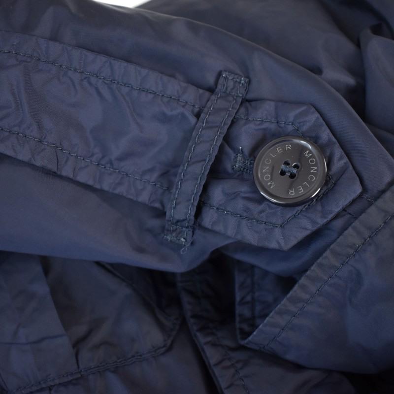 極美品☆ モンクレール ナイロンジャケット ネイビー サイズ1 国内正規