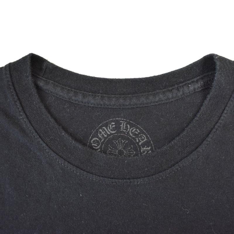 クロムハーツ スター クロス 半袖 Tシャツ ブラック サイズS CHROME HEARTS クロムハーツ スタークロス プリント Tシャツ