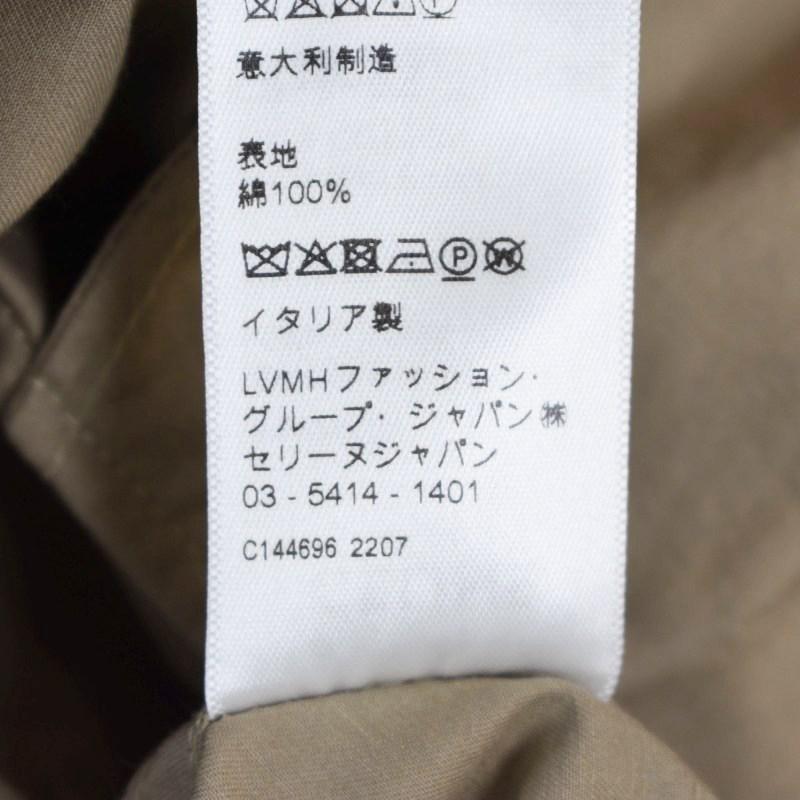 CELINE（セリーヌ） コットン トリオンフ ボタン シャツ ワンピース