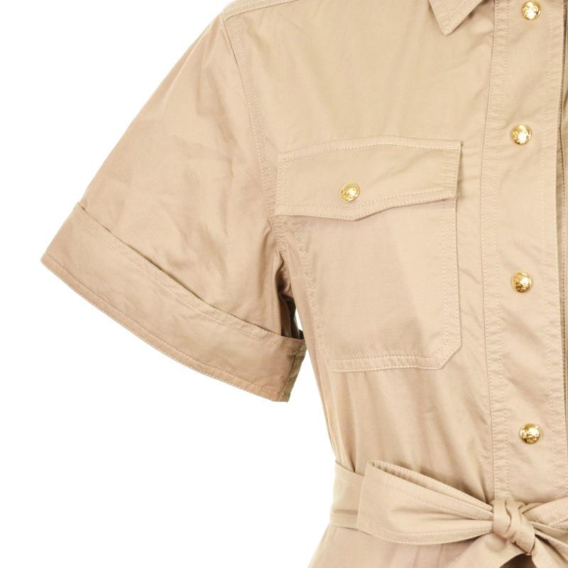 CELINE（セリーヌ） コットン トリオンフ ボタン シャツ ワンピース