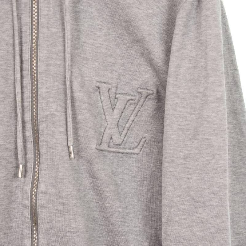 LOUIS VUITTON ルイヴィトン LVエンボスロゴ Wジップアップ