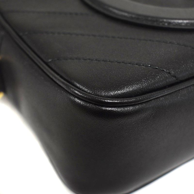 GUCCI（グッチ） ブロンディ ショルダーバッグ レザー 黒 ブラック