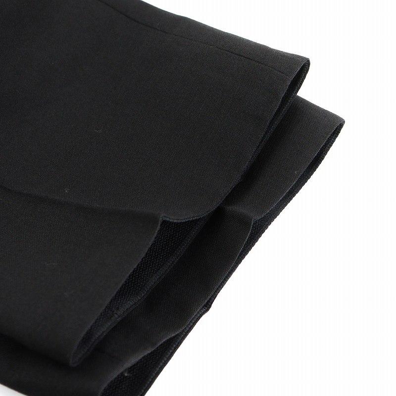 【中古】ワコマリア WACKO MARIA DORMEUIL生地 パンツ スラックス ウール モヘヤ混 S 黒 ブラック /AN11 メンズ WACKO MARIA（ワコマリア） WACKO MARIA DORMEUIL生地 パンツ