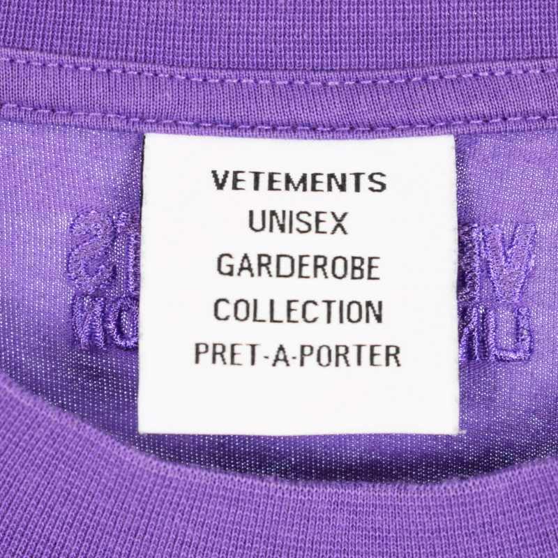 ヴェトモン ベトモン VETEMENTS 22AW OVERSIZED LOGO TSHIRT オーバー