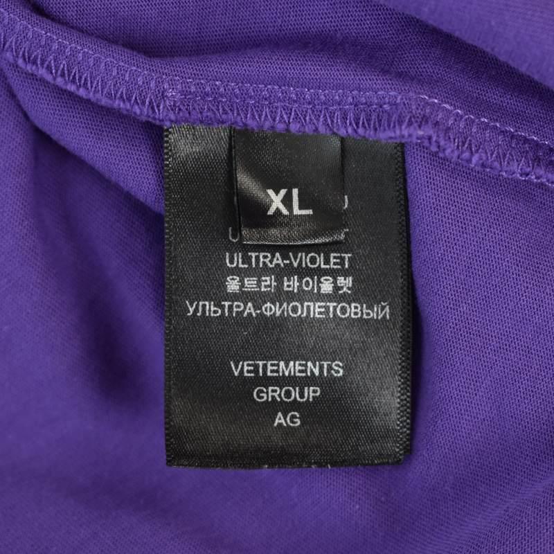 ヴェトモン ベトモン VETEMENTS 22AW OVERSIZED LOGO TSHIRT オーバー