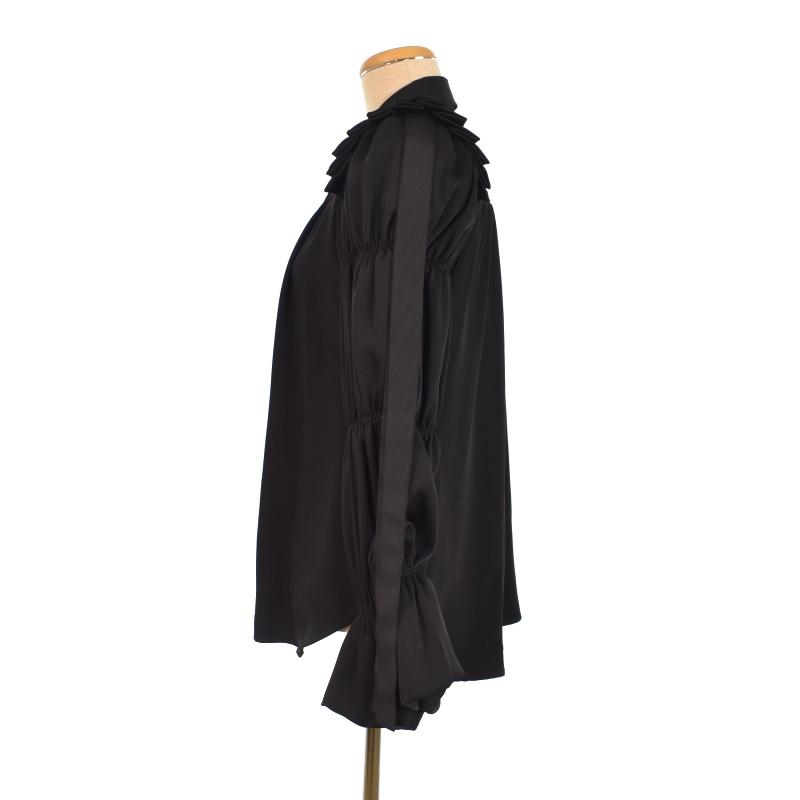 ヘンネ HAENGNAE OMOCHI BLOUSE ショルダーギャザーブラウス シャツ 