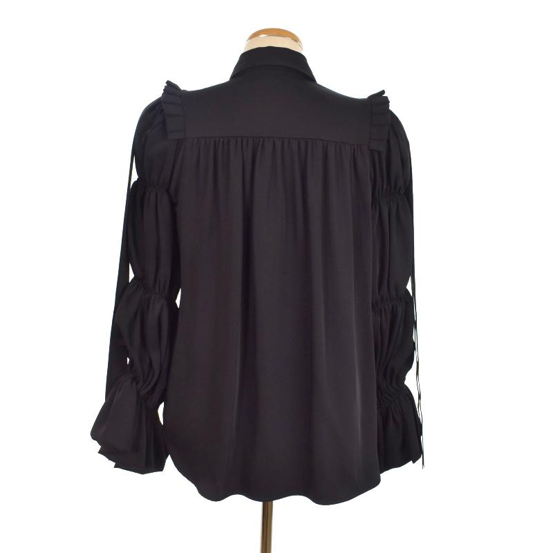 ヘンネ HAENGNAE OMOCHI BLOUSE ショルダーギャザーブラウス シャツ 