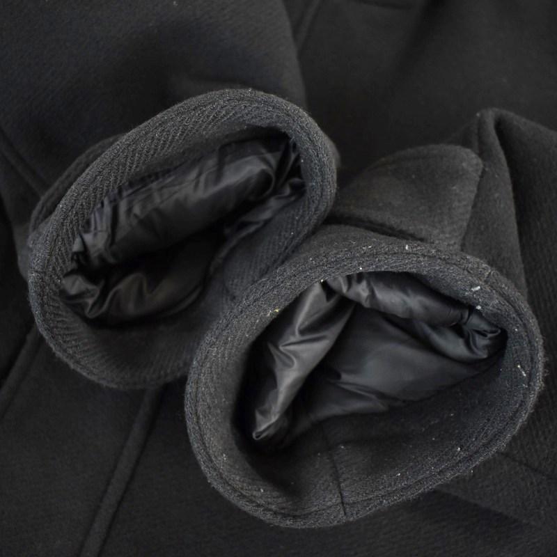 ヘルノ HERNO IN-TECH チェスターコート フード 52 黒 ブラック