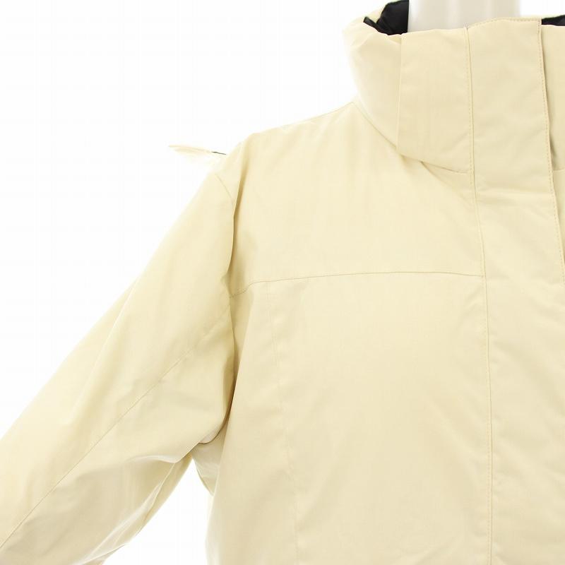 【中古】ザノースフェイス McMURDO SERIES ダウンジャケット フード ジップアップ ロゴ刺繍 95 L アイボリー NFJ1DG88 THE NORTH FACE（ザ ノースフェイス） ザノースフェイスMcMURDO SERIES