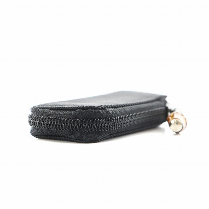 GUCCI（グッチ） バンブー キーケース 4連 ナイロン 黒 ブラック /AN1