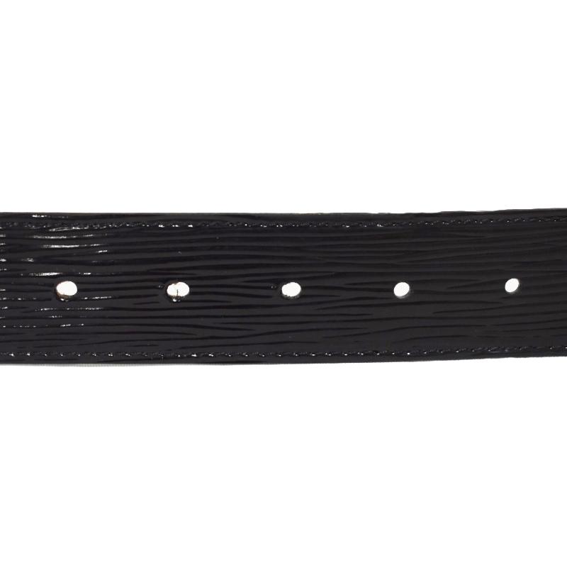 LOUIS VUITTON（ルイ・ヴィトン） ベルト LVバックル 90/36 黒