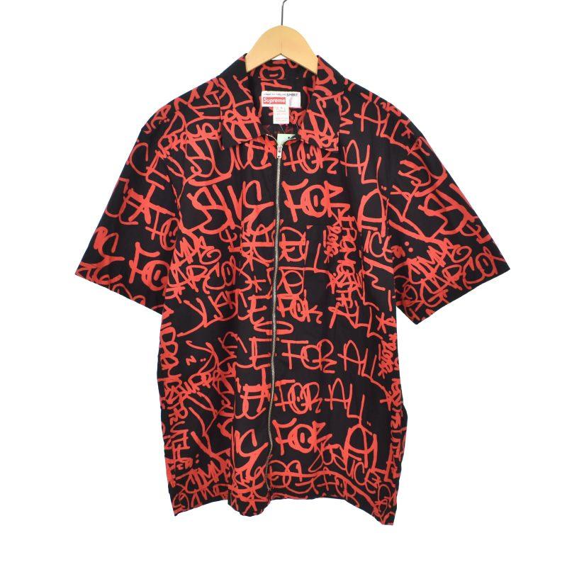 SUPREME × COMME des GARCONS SHIRT 半袖シャツ Supreme Comme Des Garcons SHIRT Box Logo Tee Black Men's - SS17 - US