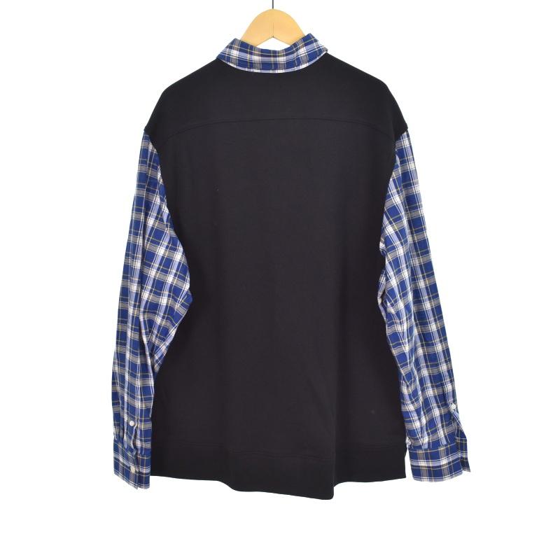 LOEWE ロエベ 22AW アナグラムレザーパッチ バックフリース