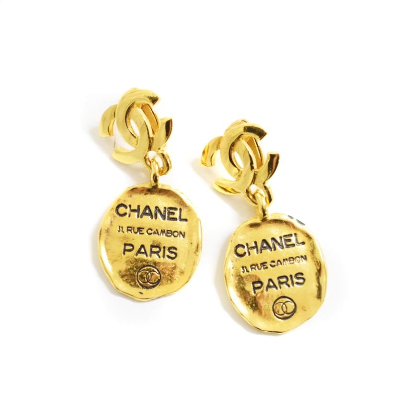 CHANEL（シャネル） ロゴ カンボン プレート ココマーク ヴィンテージ 