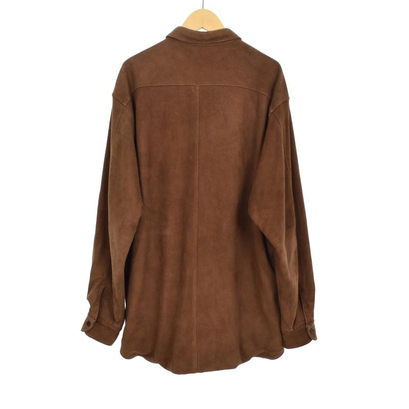 21AW COMOLI レザー　シャツ　ジャケット　コモリ　スエード スエード シャツジャケット | COMOLI(コモリ) / アウター レザー