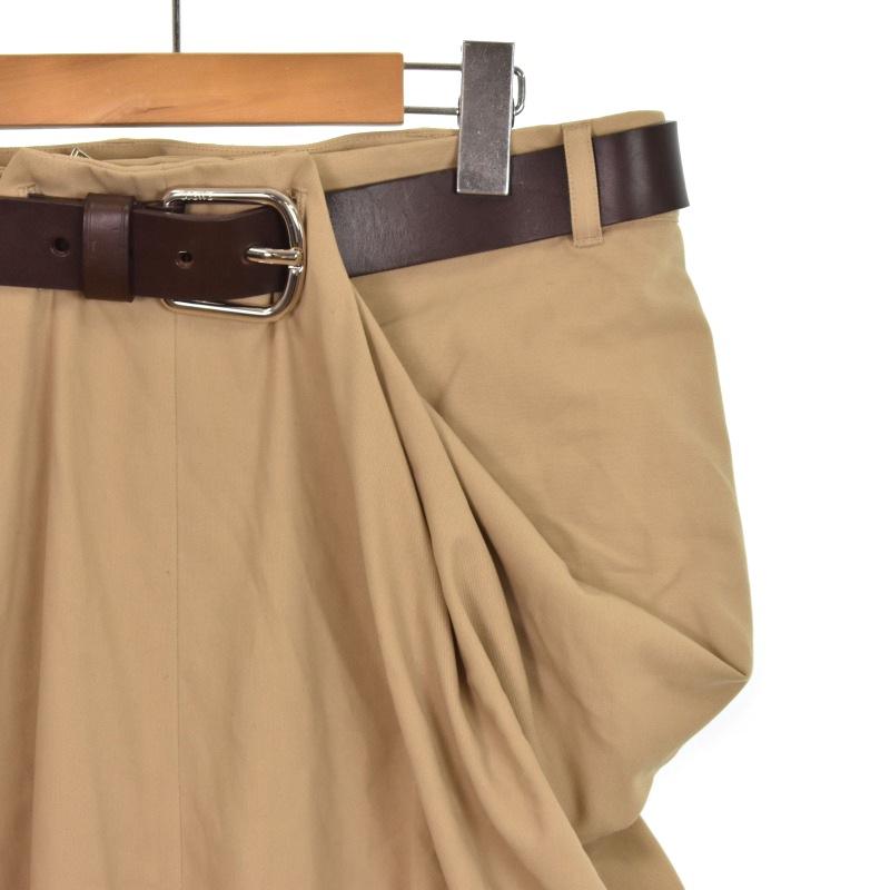 【未使用品】 LOEWE ロエベ ドレープ トラウザーズ スラックス 42 LOEWE 未使用品 ロエベ Draped trousers in cotton ドレープ