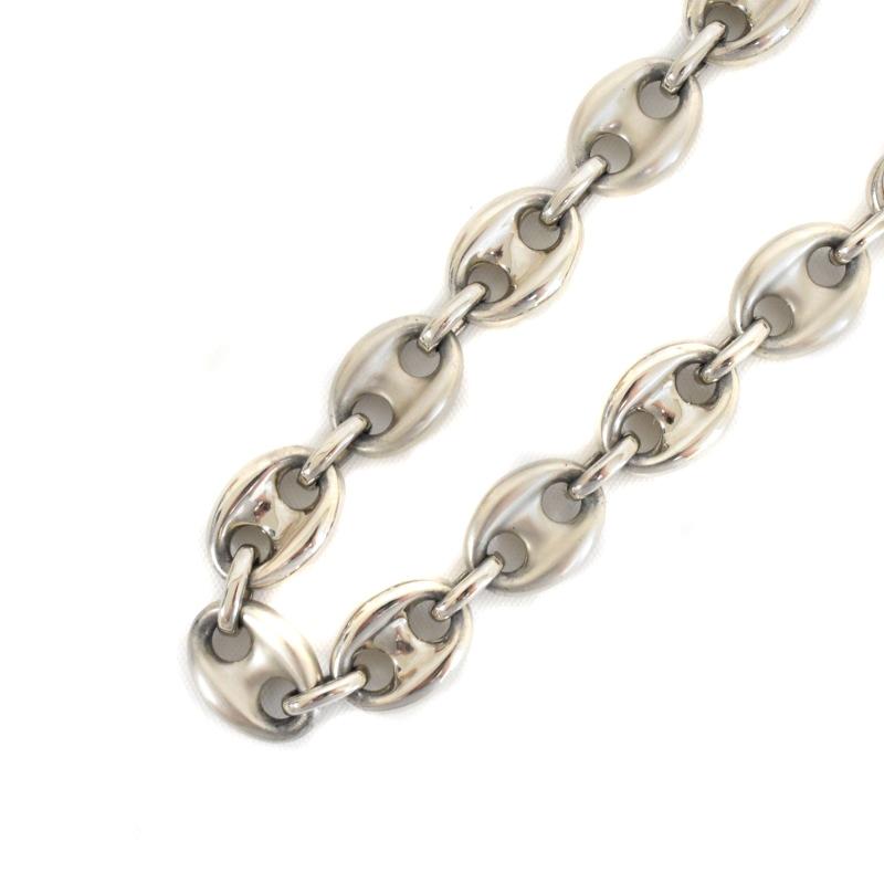 Dior シルバーチェーンネックレス ディオール Dior CDチェーンリンク ネックレス シルバー ☆AA