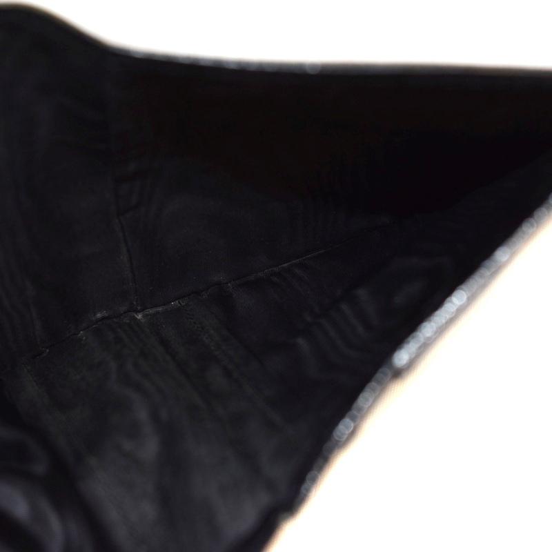 CHANEL シャネル 5番台 1998年製 二つ折り財布 ココマーク レザー 黒  