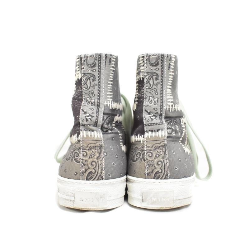 アミリ AMIRI Bandana Sneaker バンダナ スニーカー ハイカット 43