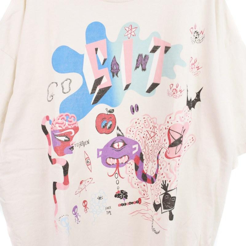 セントマイケル SAINTMICHAEL 25SS DAY OF THE FREAKS SS TEE 半袖