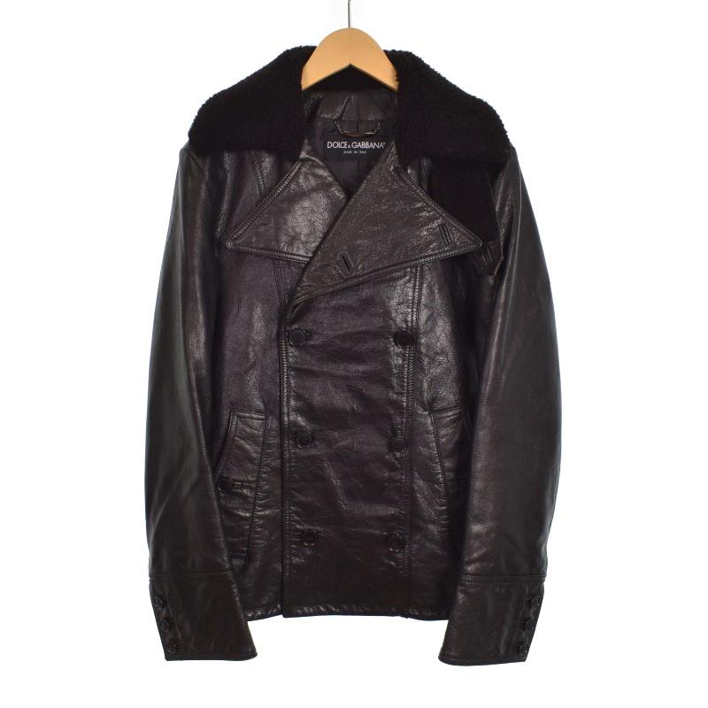DOLCE&GABBANAレザージャケット｜DOLCE & GABBANA ラムスキンレザー