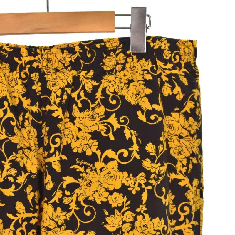 パンツ 20ss Supreme Warm Up Pant Black Floral S Supreme Warm Up