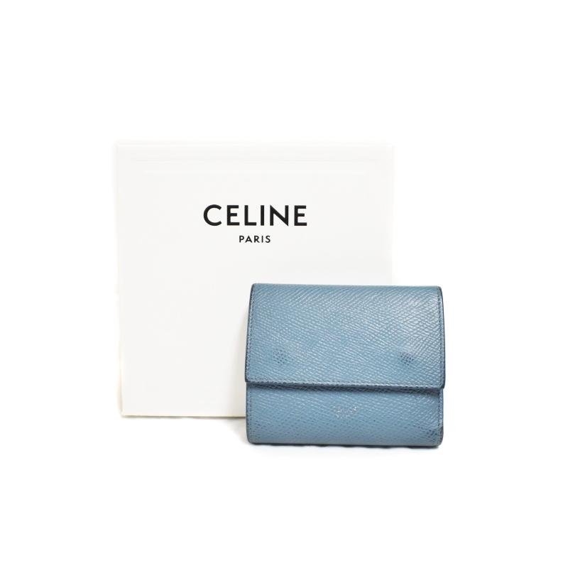 CELINE（セリーヌ） スモールトリフォールドウォレット 二つ折り財布