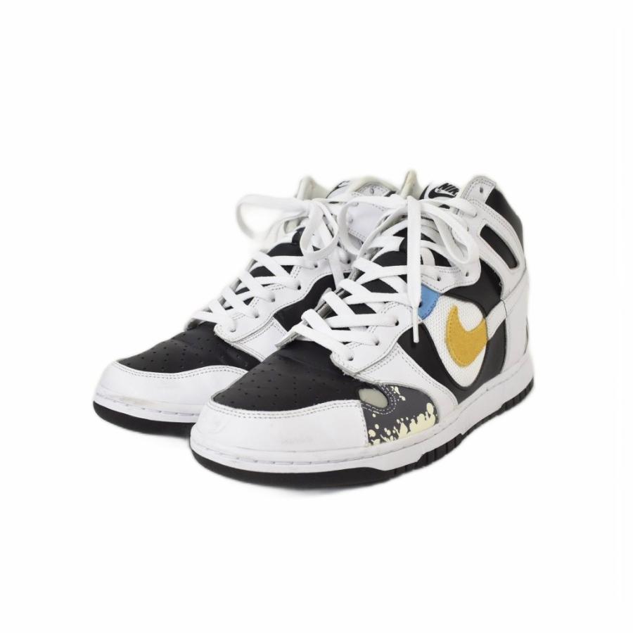 【中古】ナイキ NIKE WMNS DUNK HIGH WHITE AND BLACK ウィメンズ ダンク ハイ スニーカー US11 ホワイト DZ7327-100 NIKE（ナイキ） NIKE WMNS DUNK HIGH WHITE AND BLACK ウィメンズ