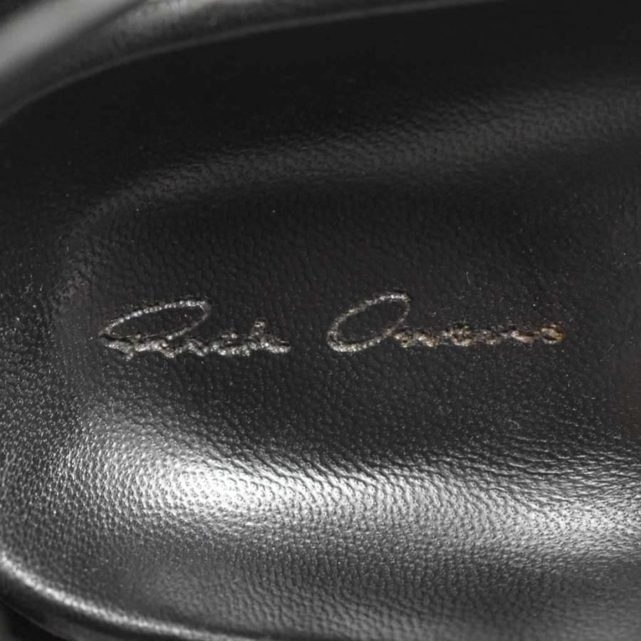 【中古】リックオウエンス Rick Owens Turbo Cyclop Sandals プラットフォーム サンダル 40 黒 ブラック RU01B1879LE リックオウエンス Rick Owens Turbo Cyclop Sandals プラットフォーム