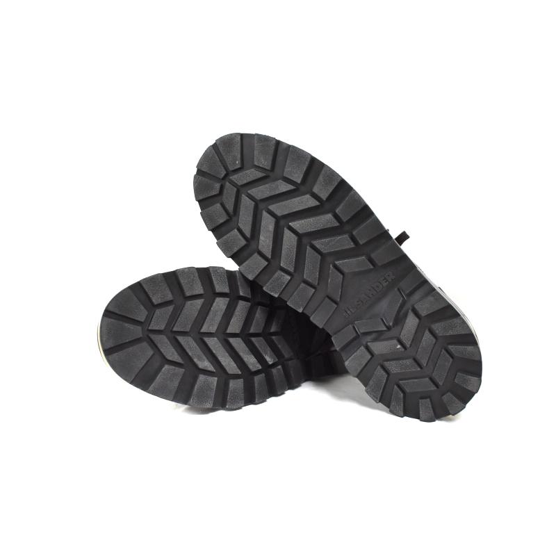 ジルサンダー JIL SANDER メタルアイレット レザー ダービーシューズ