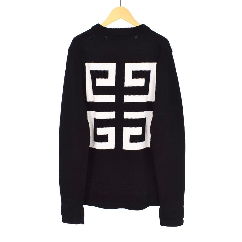 ジバンシィ GIVENCHY 22SS Logo Embroidered Cotton Knit Sweater