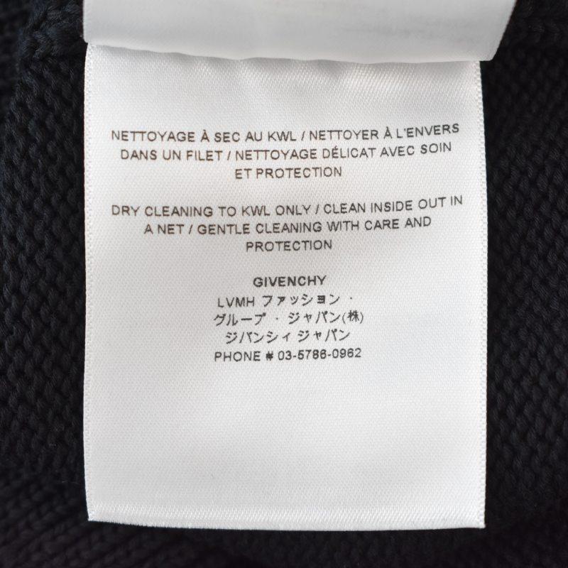 ジバンシィ GIVENCHY 22SS Logo Embroidered Cotton Knit Sweater