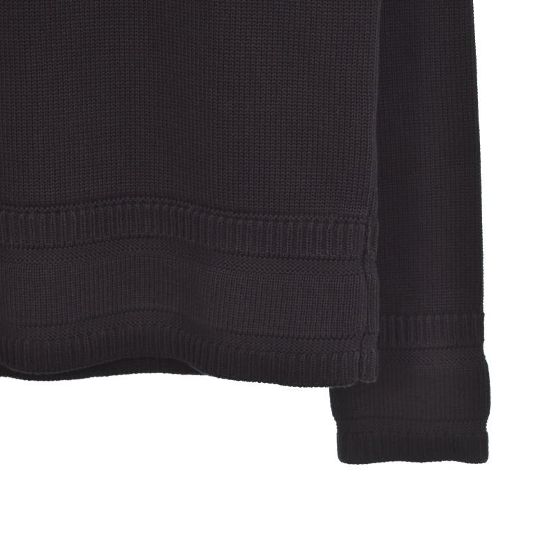 GIVENCHY / ニット・セーター(厚手)/XS/コットン/BLK/BM90G9401M// ジバンシィ GIVENCHY 22SS Logo Embroidered Cotton Knit Sweater