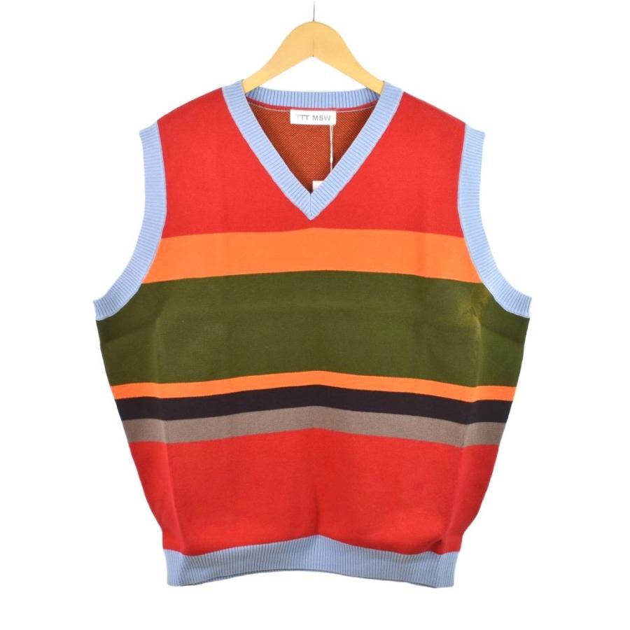 TTT MSW マルチカラーニット ティー TTT MSW 22AW Border Knit