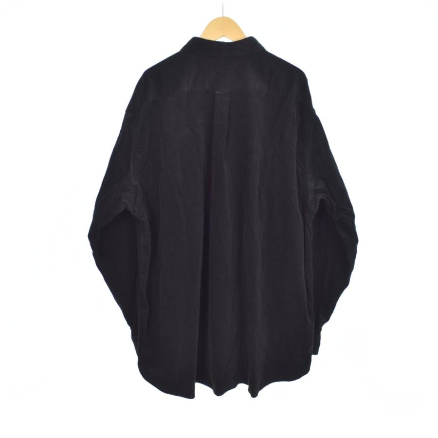 コモリ COMOLI 24AW コーデュロイ コモリシャツ 長袖 5 黒