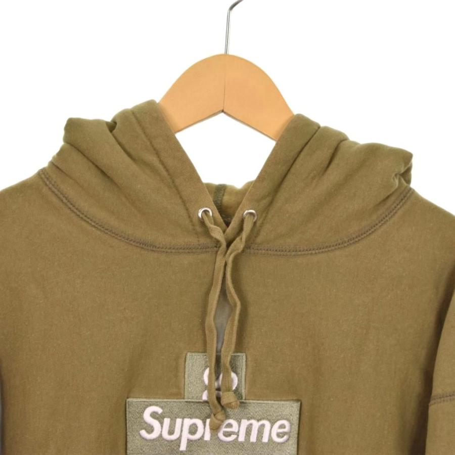 メンズファッション シュプリーム SUPREME Cross Box Logo Hooded