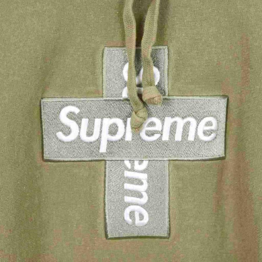 メンズファッション シュプリーム SUPREME Cross Box Logo Hooded