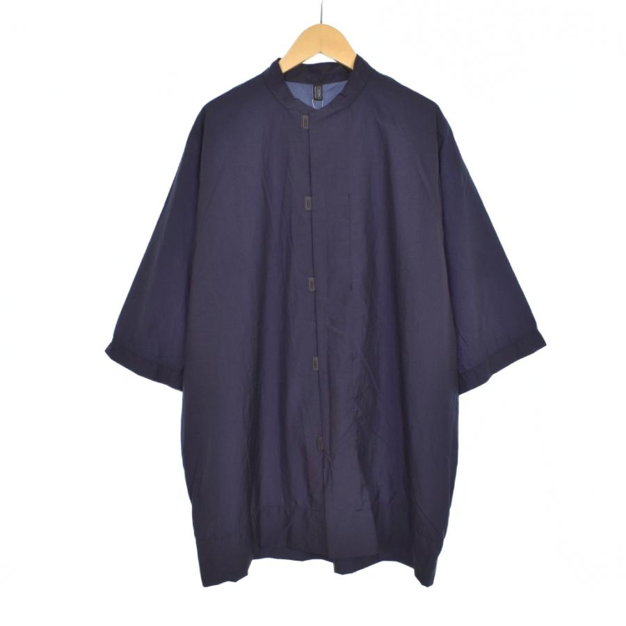 未使用品 テアトラ TEATORA CAPSULESNAP SHIRT S/S HL スタンドカラー