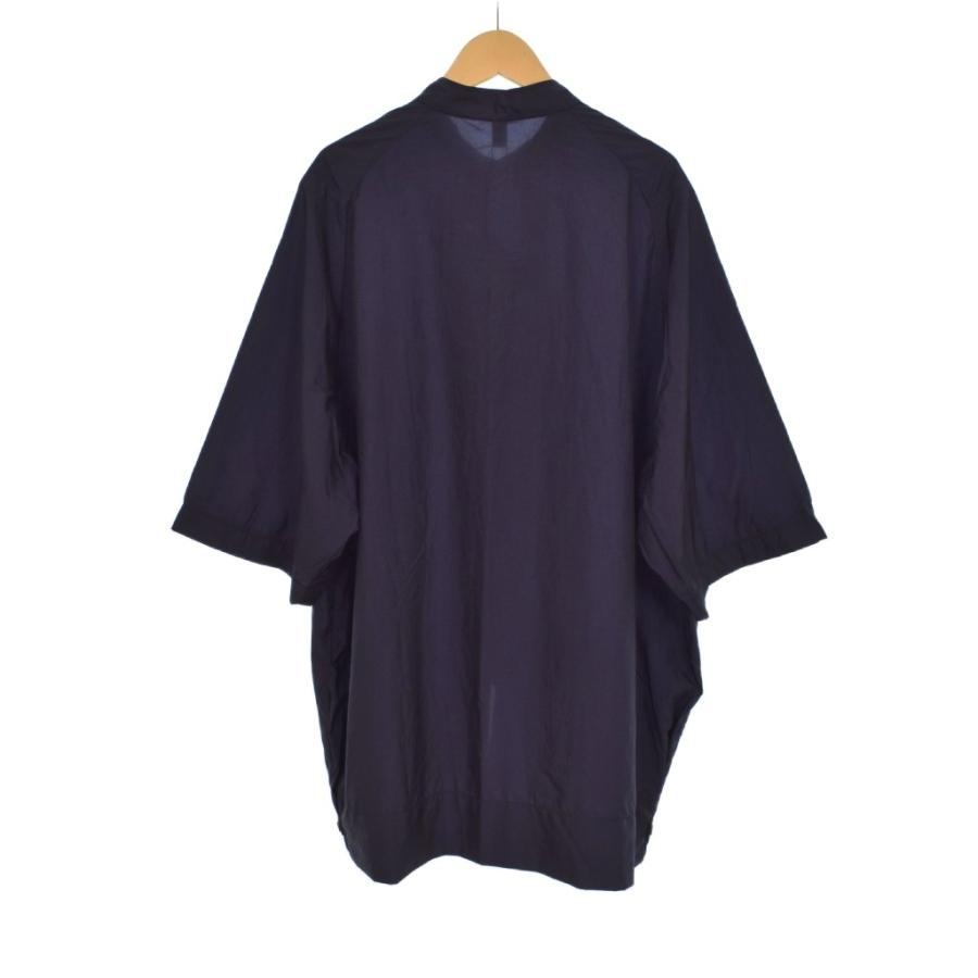 未使用品 テアトラ TEATORA CAPSULESNAP SHIRT S/S HL スタンドカラー