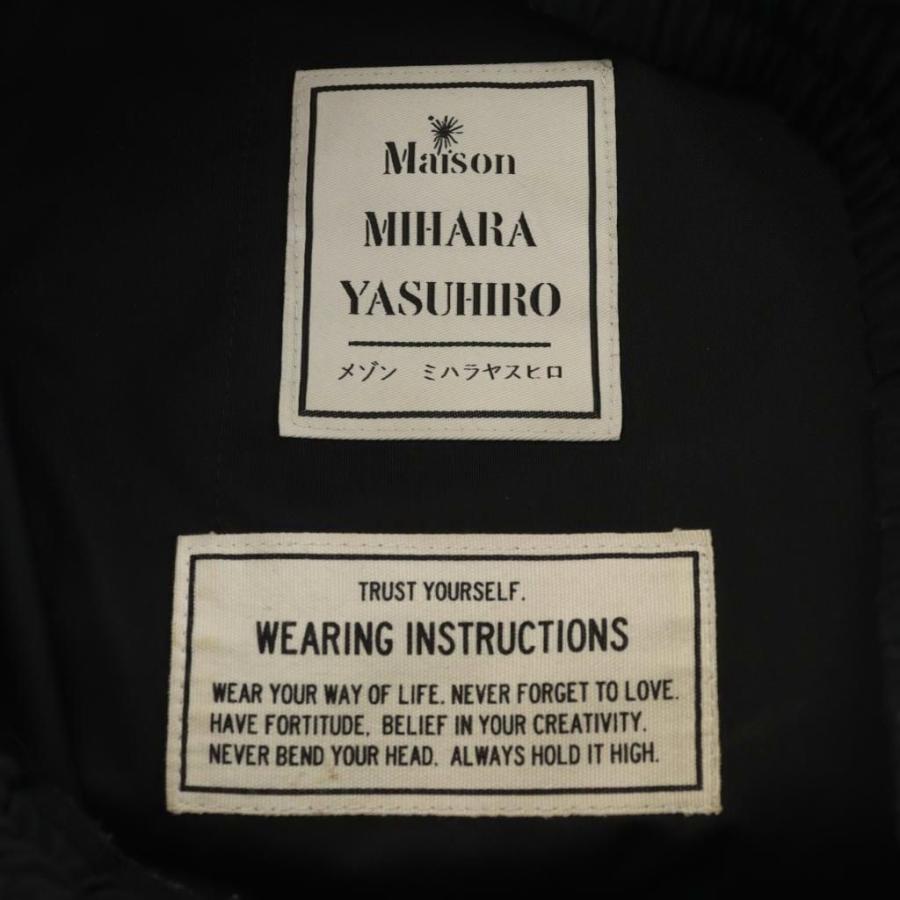 ミハラヤスヒロ MIHARA YASUHIRO トラックパンツ イージーパンツ ロゴ