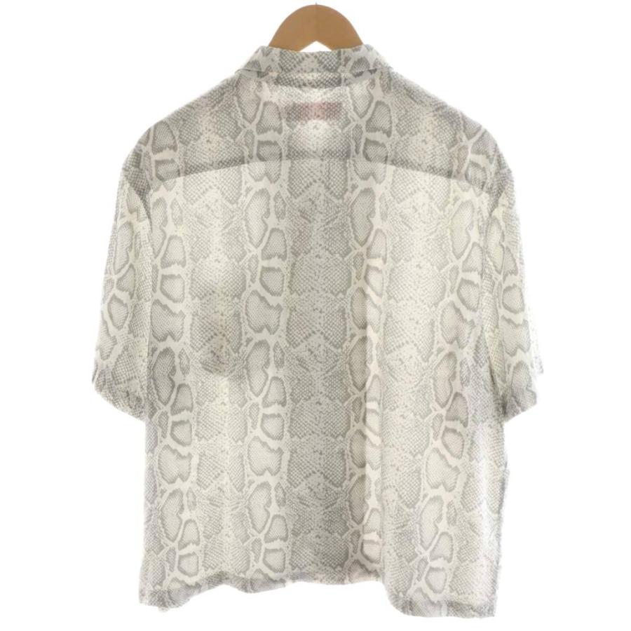 Supreme / 24ss/Snake S/S Shirt/半袖シャツ/L/GRY/総柄 Supreme（シュプリーム） SUPREME 24SS Snake Shirt シャツ 半袖