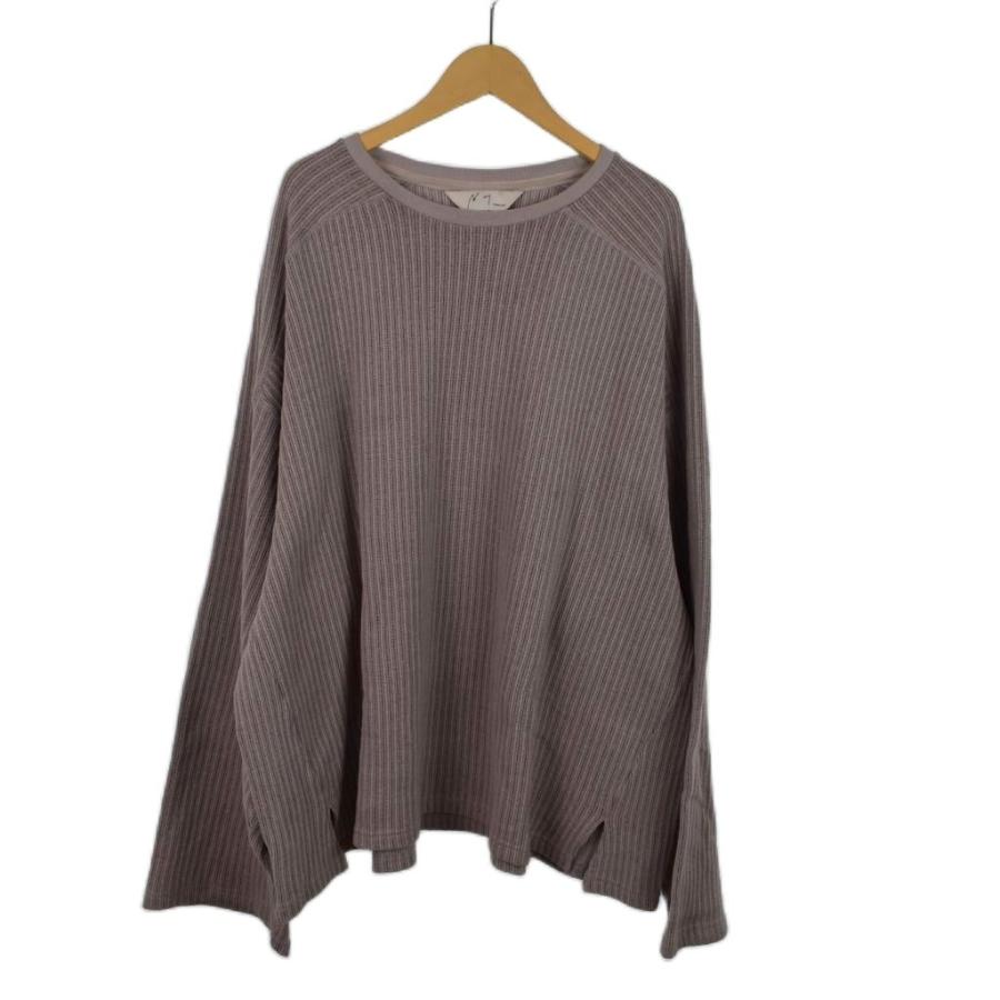 アンセルム ANCELLM 24SS OVER RIB LS T-SHIRT 長袖 2 グレー ANC-CT48