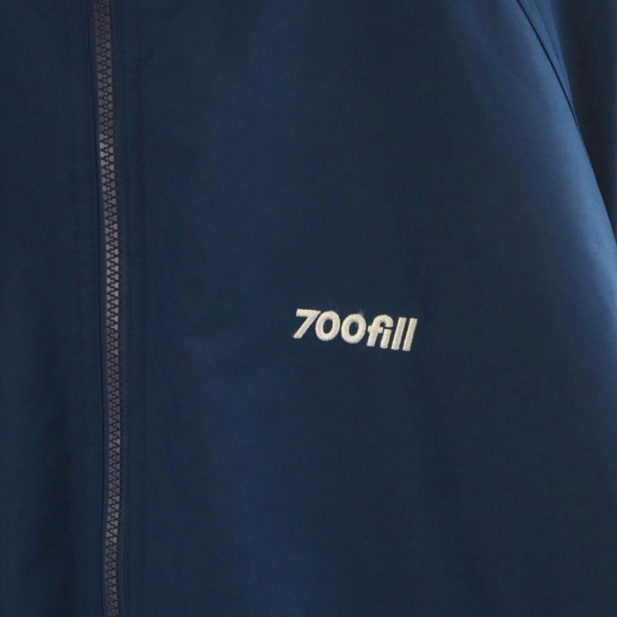 【中古】700FILL ジャケット ロゴ ジップアップ L 紺 ネイビー J329 /AN20 メンズ 700FILL ジャケット ロゴ ジップアップ L 紺 ネイビー J329 /AN20