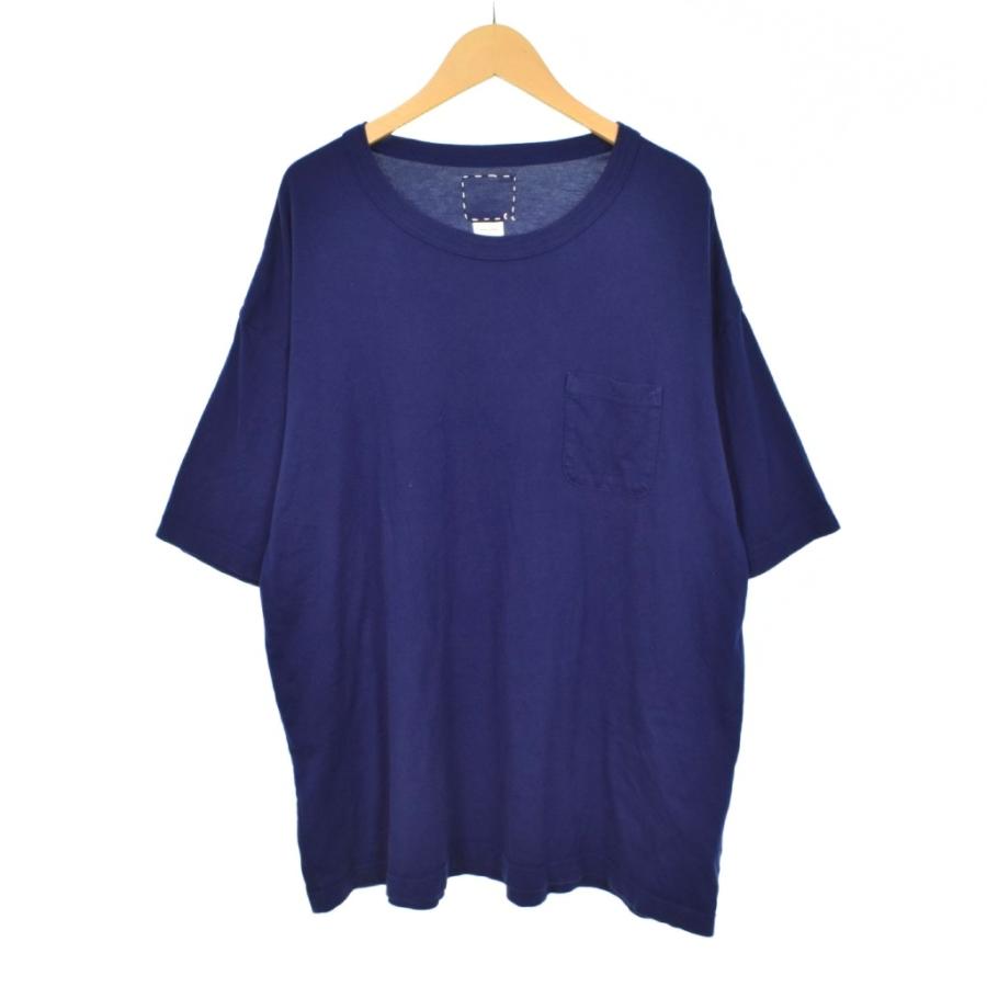 ビズビム VISVIM 23SS ULTIMATE JUMBO TEE S/S Tシャツ 半袖 4 紺 