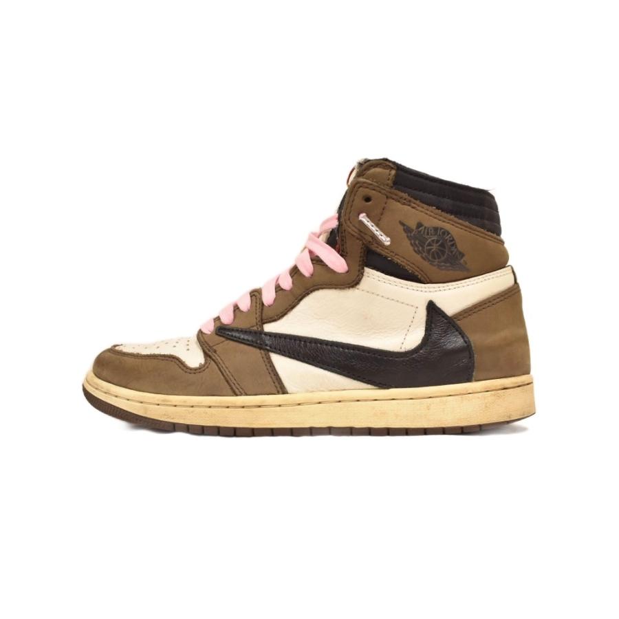 Travis Scott × Nike Air Jordan 1 Retro US限定人気話題！Nike Air Jordan 1 Retro High Travis Scott (Nike