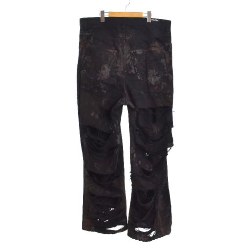 BALENCIAGA - BALENCIAGA SUPER DESTROYED BAGGY デニムの通販 by n 即 