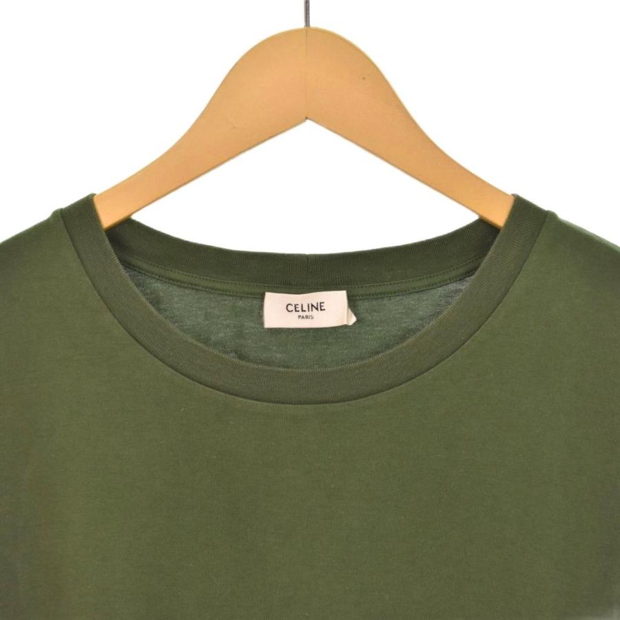 CELINE（セリーヌ） CELINE Tシャツ カットソー 半袖 ロゴ プリント M
