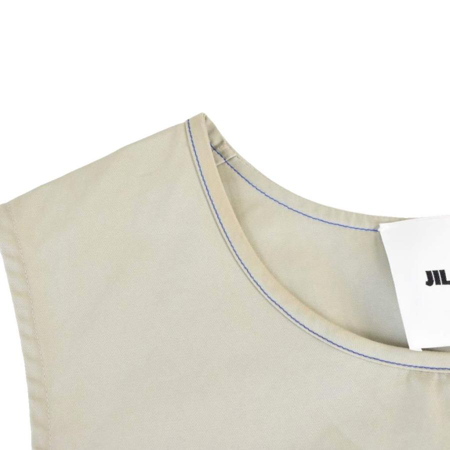 ジルサンダー JIL SANDER ノースリーブ ワンピース カットソー 