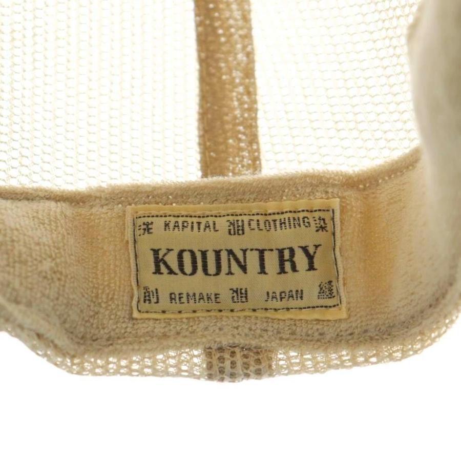 キャピタル kapital KOUNTRY DIRTY SHRINK トラックCAP キャップ 帽子